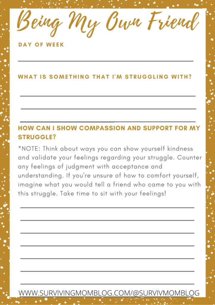 Self Love Workbook Printables: Support & Maintain your Self-Love Journey