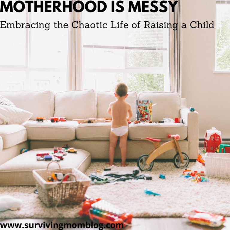 motherhood is messy