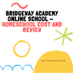 bridgeway academy homeschool cost